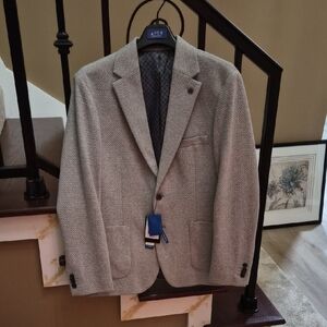 Report Collection Light Gray Men's Blazer